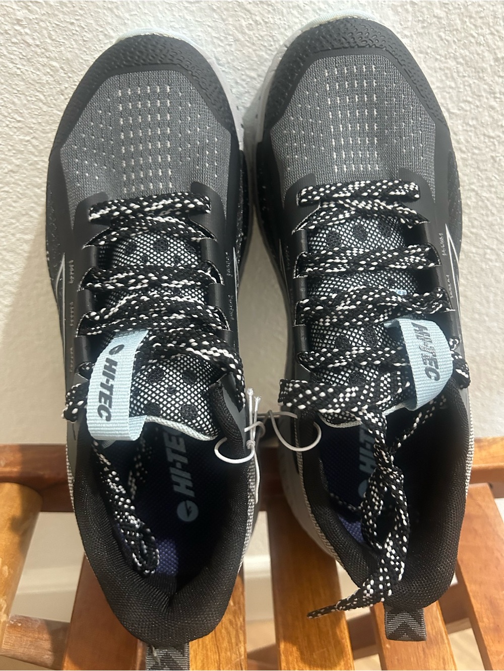Hi-Tec Women’s Black & Light Gray Athletic Trail Shoes